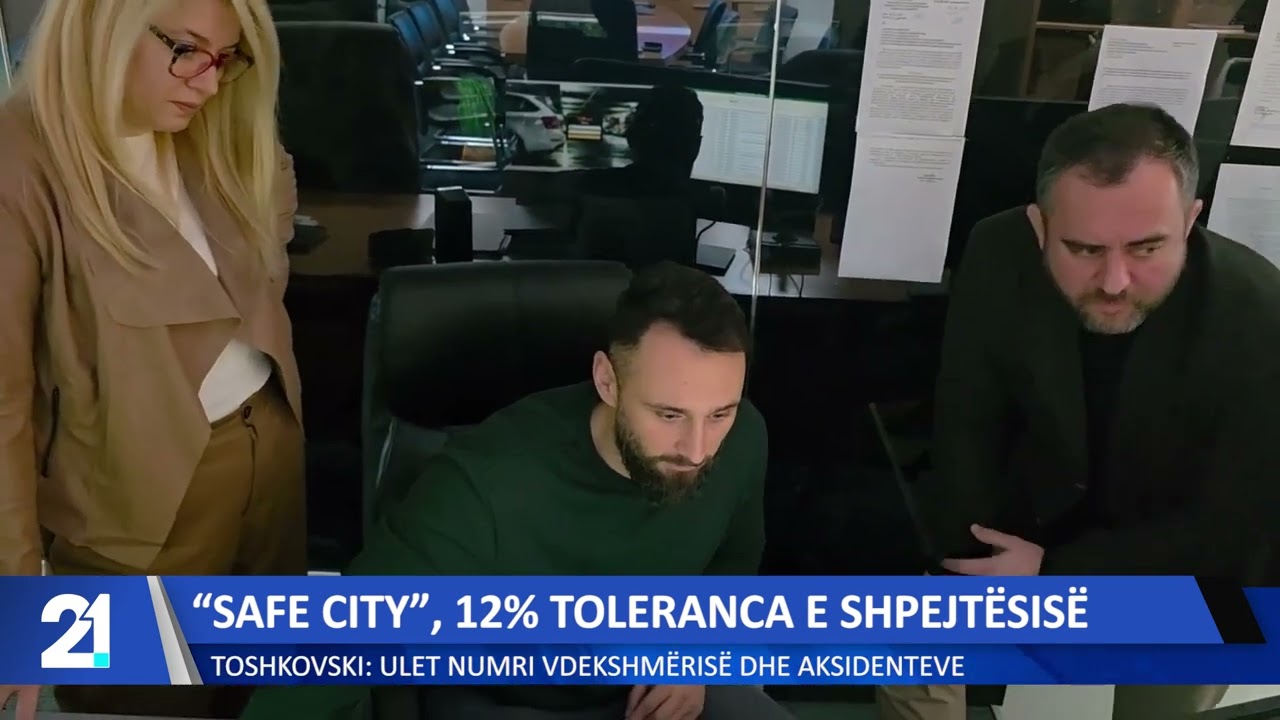 “Safe City”, 12% toleranca e shpejtësisë! Toshkovski: Ulet numri i vdekshmërisë dhe aksidenteve