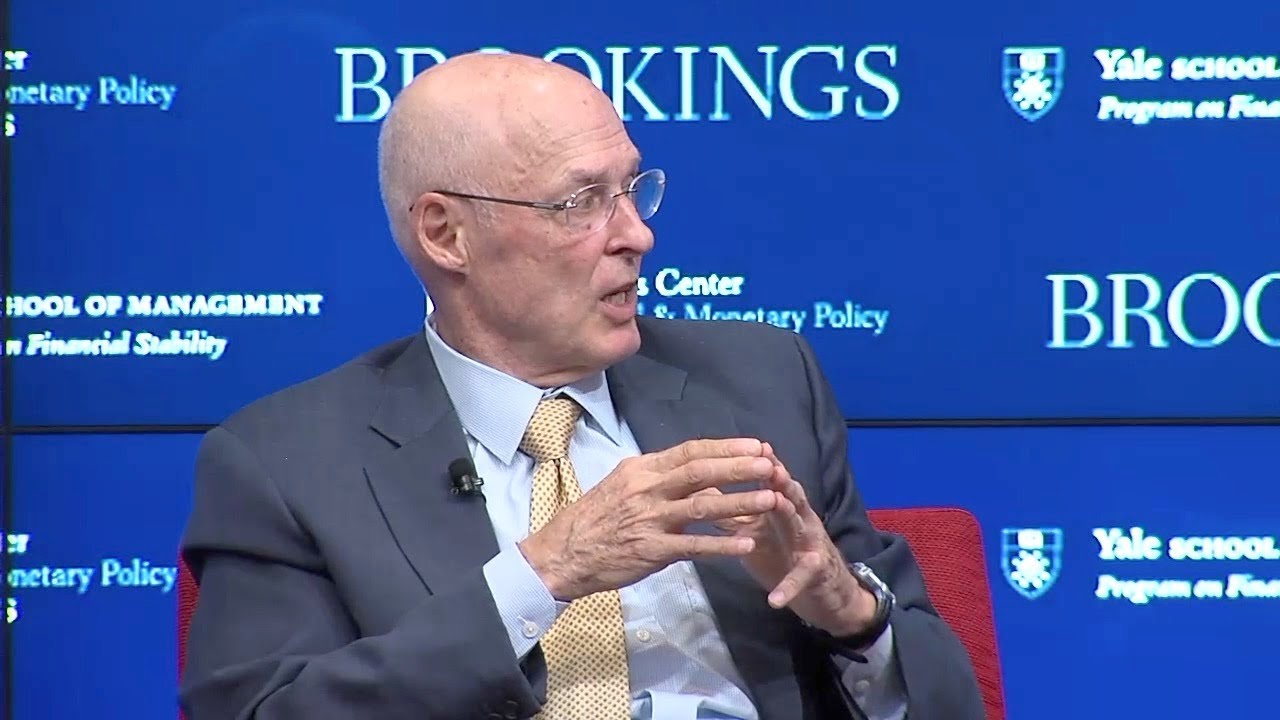 Hank Paulson on communication during a crisis
