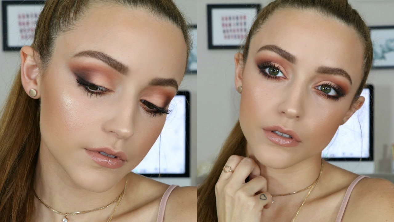 Matte Peach Smokey Eye | Makeup Tutorial