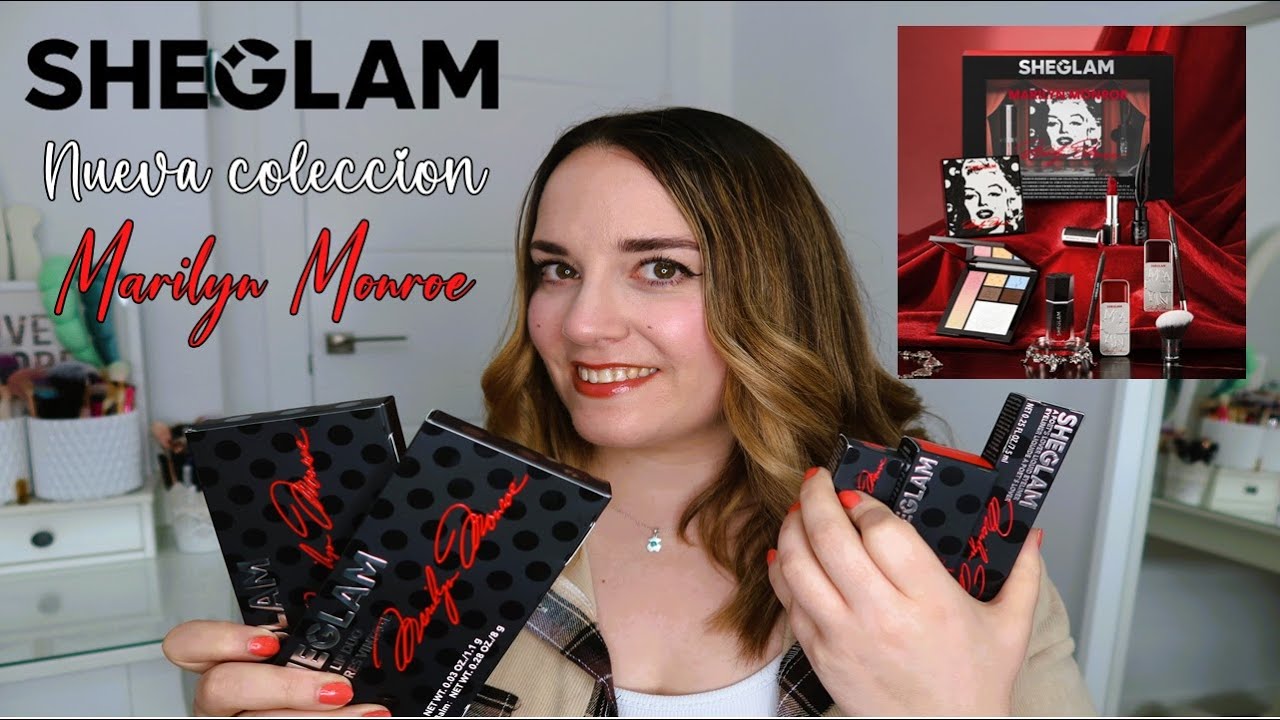 💄HAUL SHEGLAM x MARILYN MONROE | NUEVA COLECCIÓN| OS LA ENSEÑO COMPLETA ✨