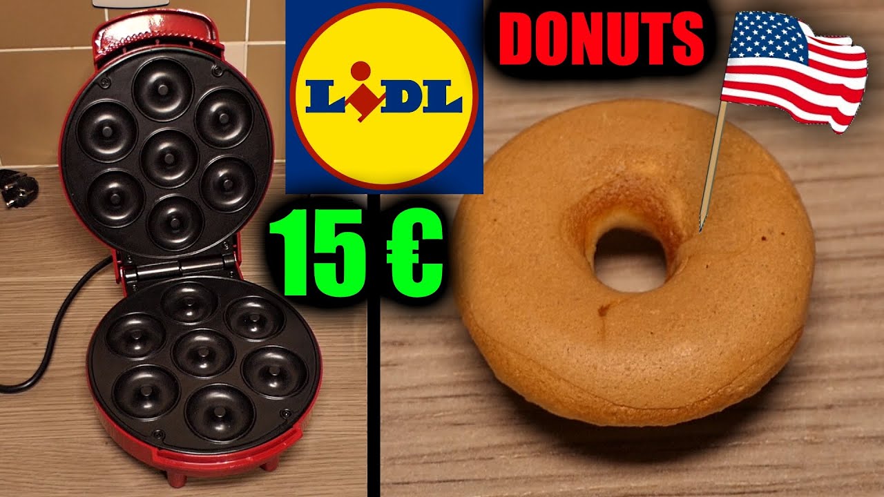 LIDL appareil à donuts (à mini donuts !!) SILVERCREST SBDM 1000 A1 Doughnut Maker