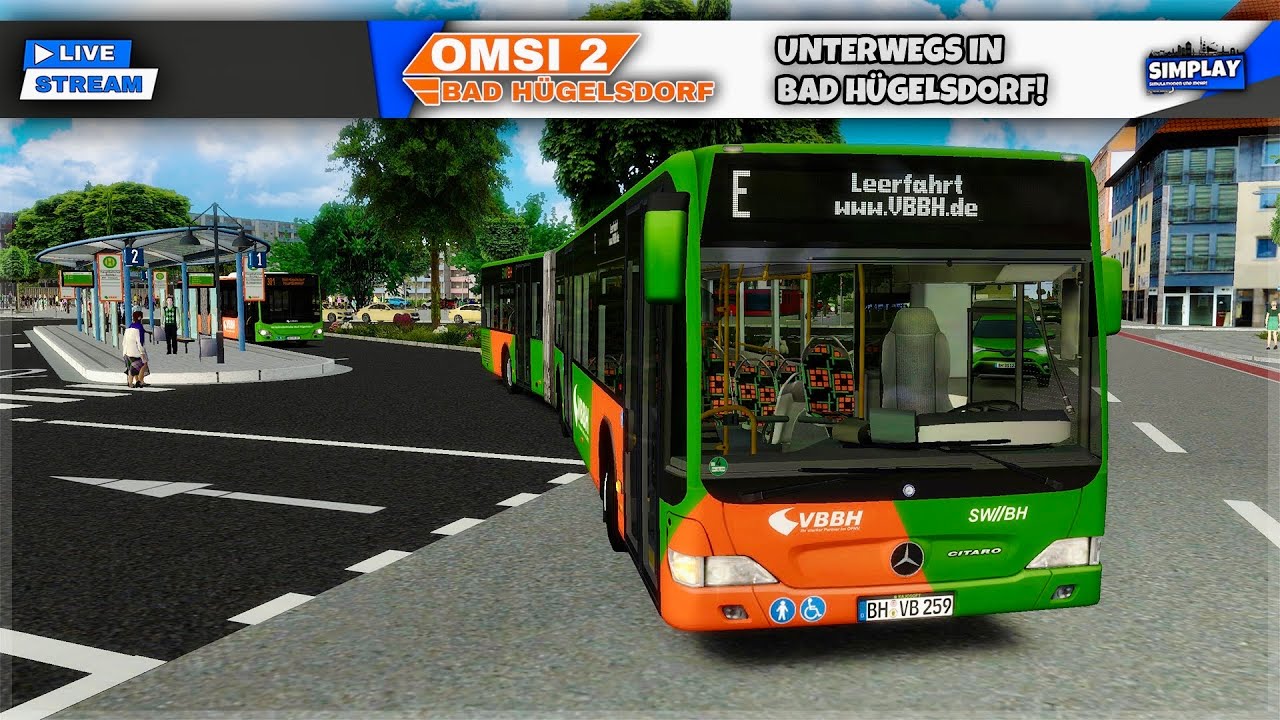 OMSI2: Unterwegs in BAD HÜGELSDORF mit @DerNiklas  ! I 🔴LIVESTREAM🔴 I SIMPLAY