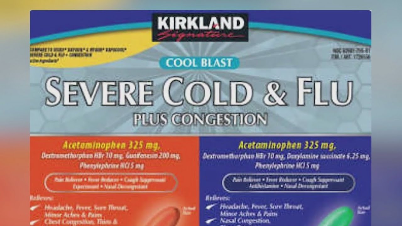Recall issued for cold and flu medicine sold at some Costco locations