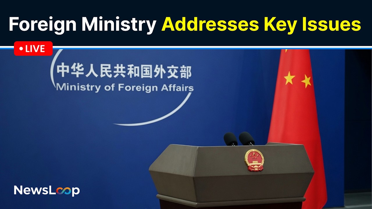 🔴 | China Holds Daily Foreign Affairs Briefing in Beijing Today