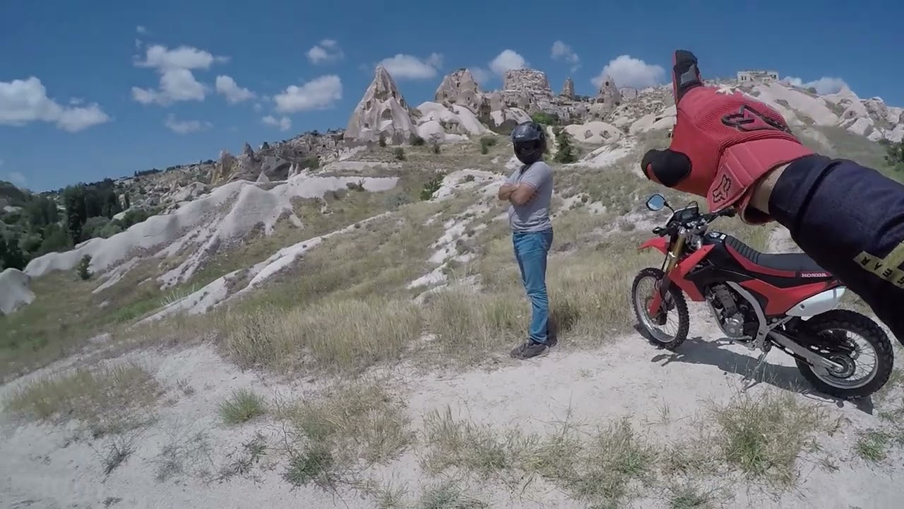 Yeni maceramız Nevşehir Kapadokya Bölgesi(Uçhisar,Göreme,Ürgüp) Enduro Macerası