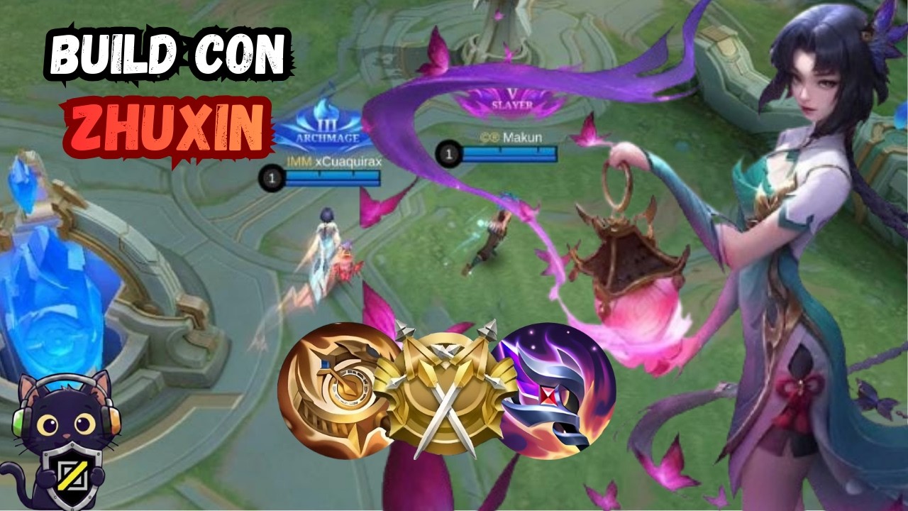 JUGAMOS CON ZHUXIN🦋NO PUEDEN ESCAPAR 🦋|#mobilelegends 
