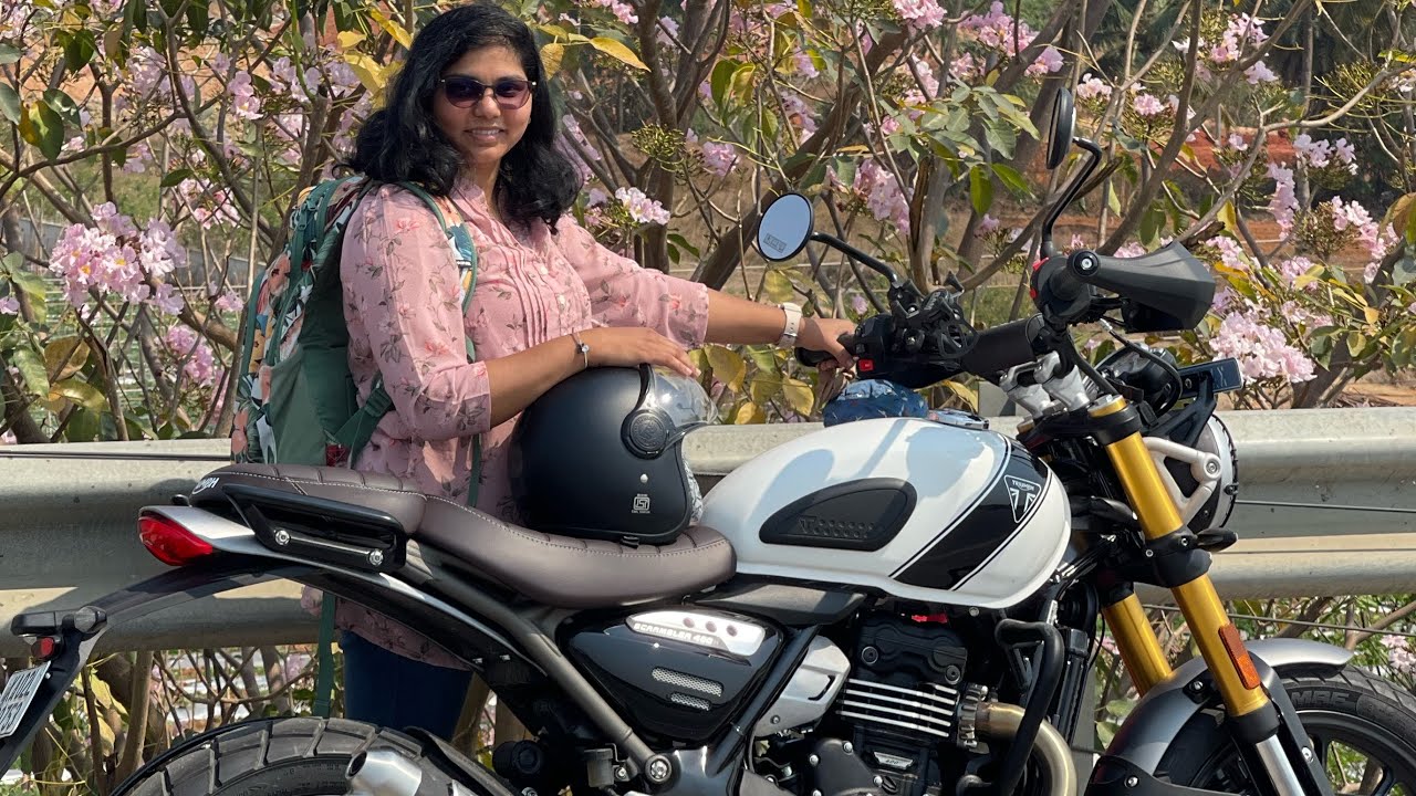 Why the Triumph Scrambler 400X is the BEST Bike | Bikerlog Varun