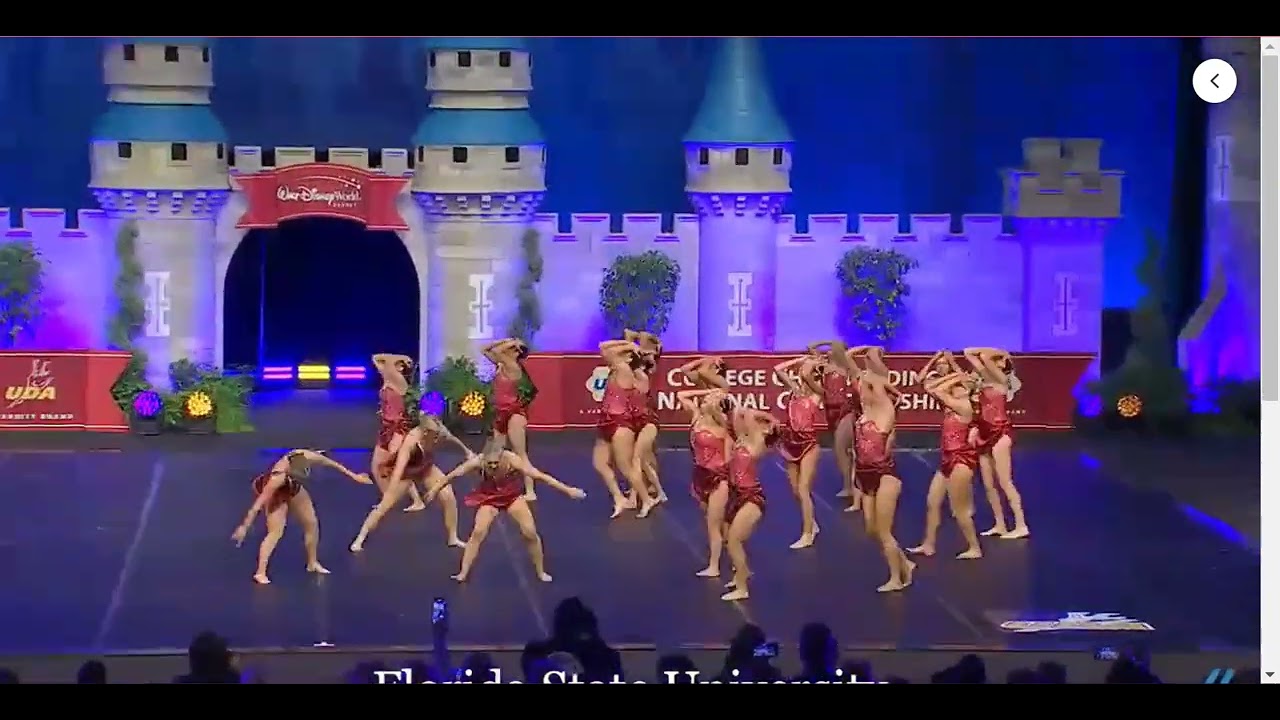 Florida State University FSU Golden Girls 2023 UDA Nationals Jazz Semifinals