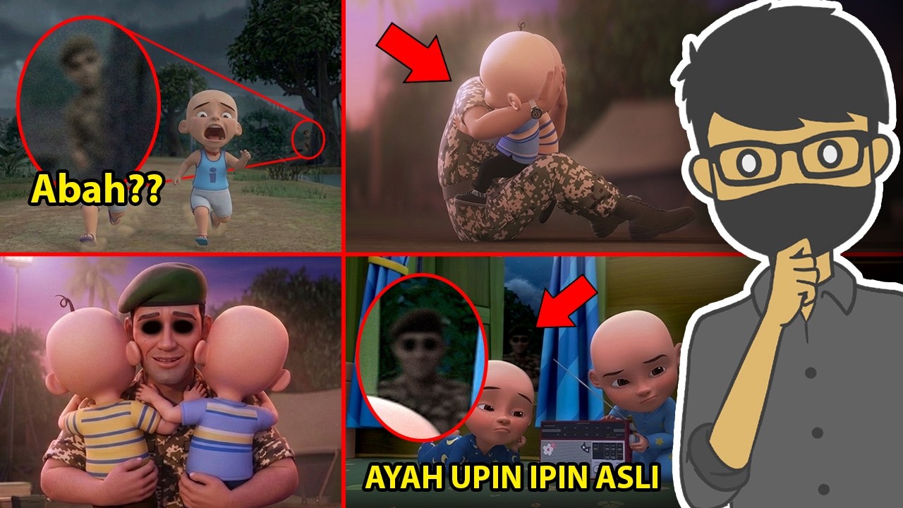10 PENAMPAKAN AYAH UPIN IPIN DI FILM KARTUN ASLINYA