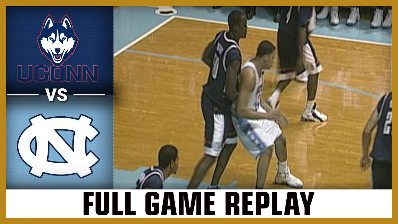 UConn vs. North Carolina Full Game Replay (1.17.04) | ACC Men's Basketball