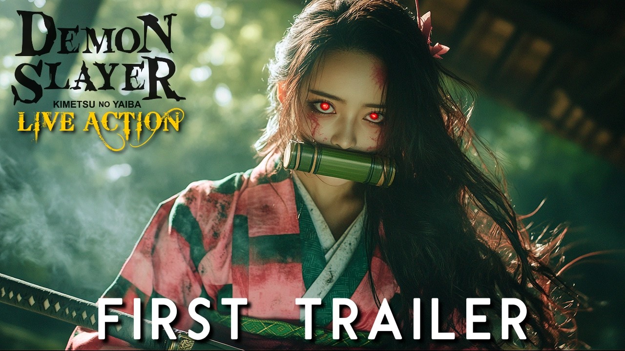 Demon Slayer: La Pel&iacute;cula (2025) - Tr&aacute;iler de acci&oacute;n real - Demon Slayer: Kimetsu no Yaiba la Pel...
