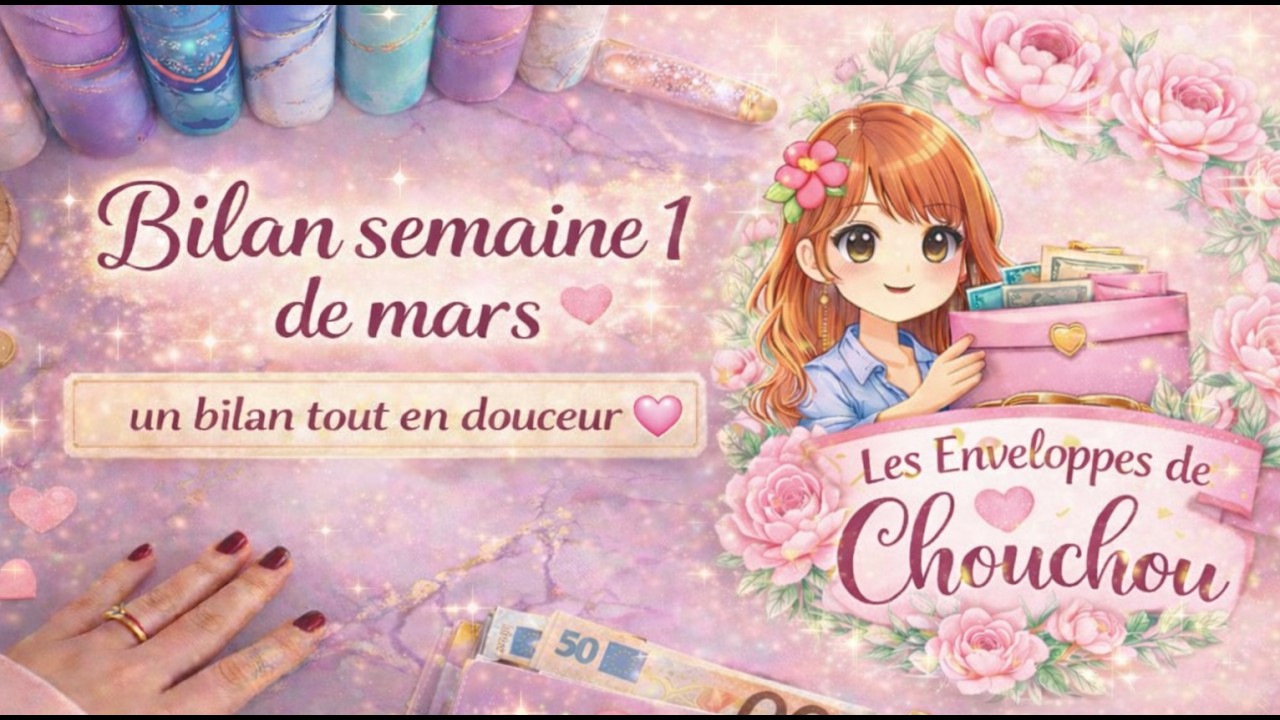Bilan semaine 1 du mois de mars / un bilan tout en douceur ❤️
