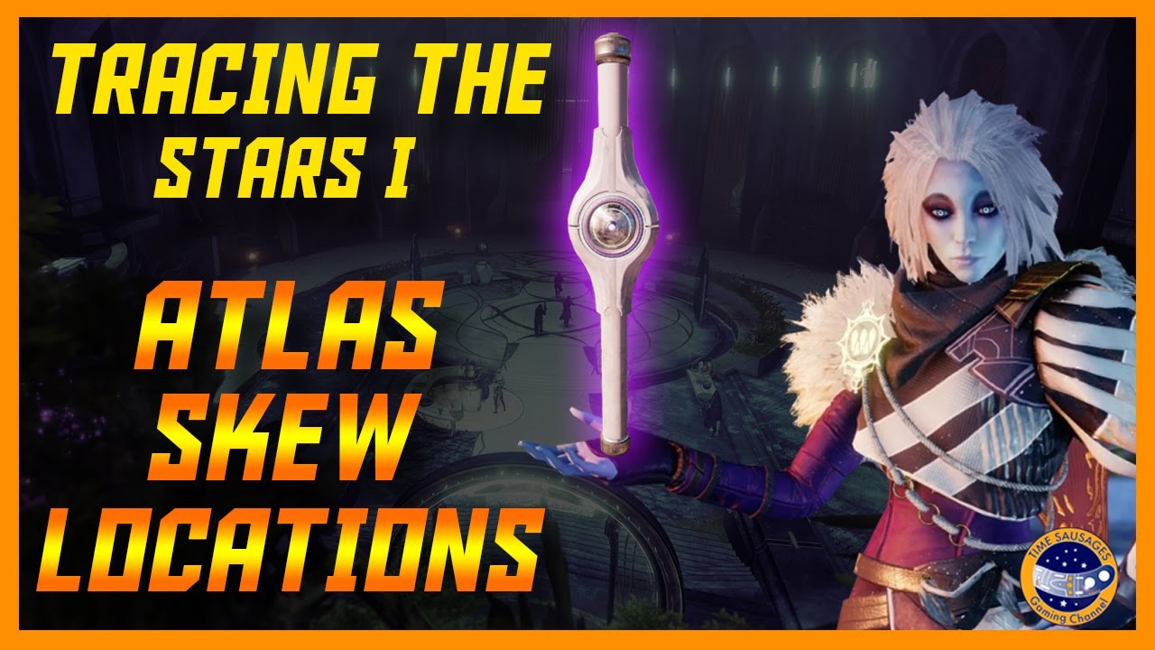 Destiny 2 -  Tracing the Stars I - Atlas Skew Locations - Dreaming City