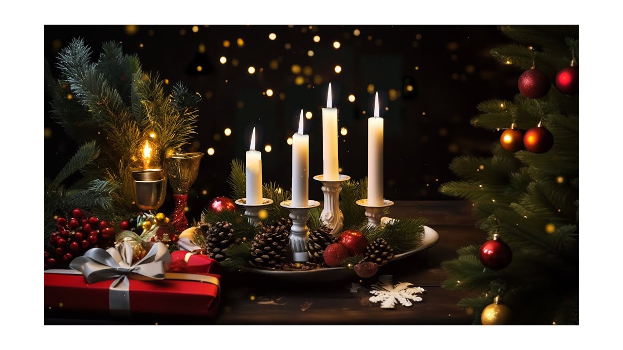 4 Advent, Julafton, Mysig julmusik animerat