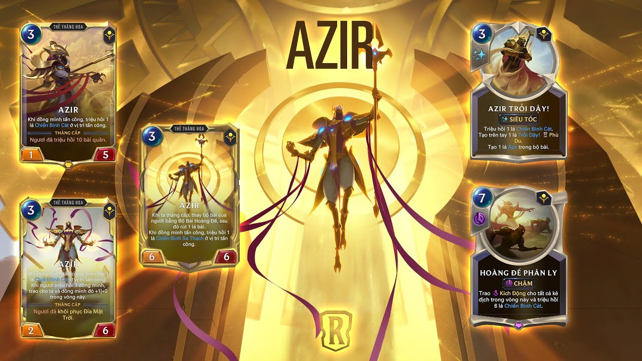 UPDATE SHURIMA : HOÀNG ĐẾ AZIR LV 3 , THAY TOÀN BỘ BÀI ĐANG CÓ THÀNH BỘ BÀI HÀNG HIỆU , EXODIA DECK