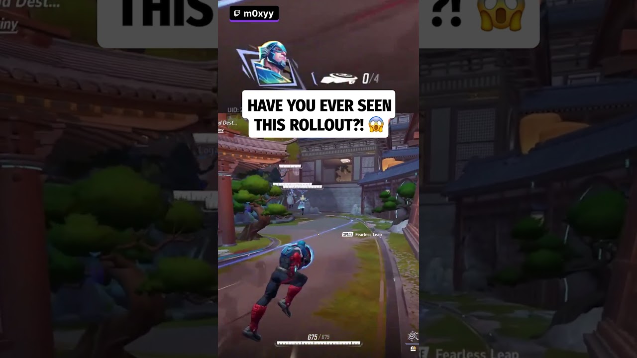 M0xyy Shows How To Rollout With Captain America 😱 - Marvel Rivals