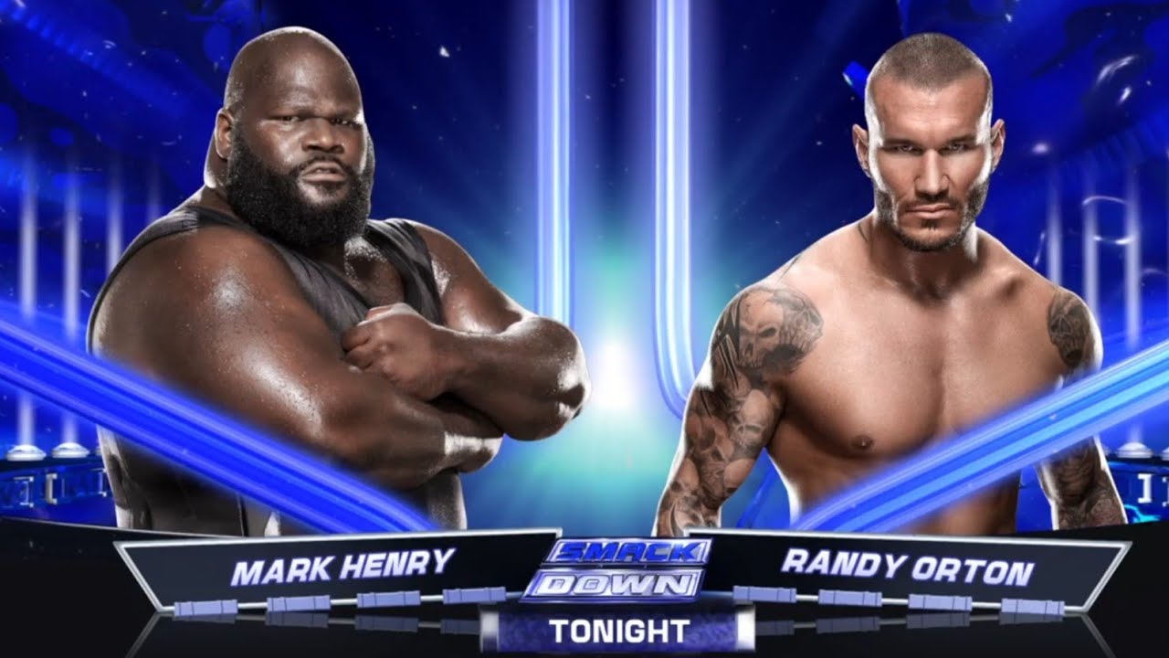 Mark Henry vs Randy Orton | SmackDown | WWE 2k15 PS4