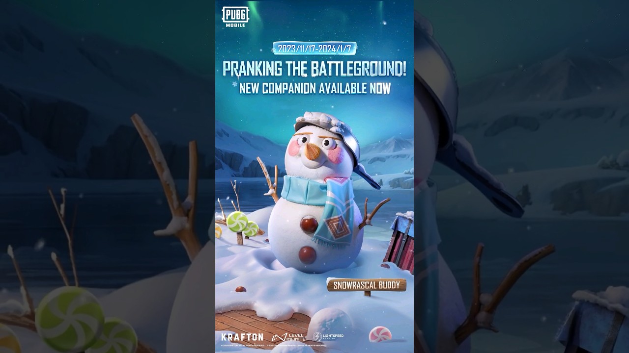 Snowrascal Buddy telah tersedia! #PUBGMOBILE #PUBGMOBILEINDONESIA #shoets