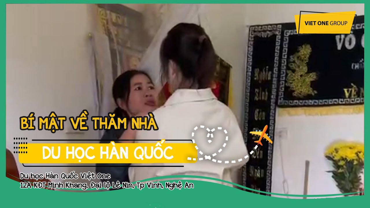 Du học sinh Hàn Quốc Bí mật về thăm nhà - Du học Việt One