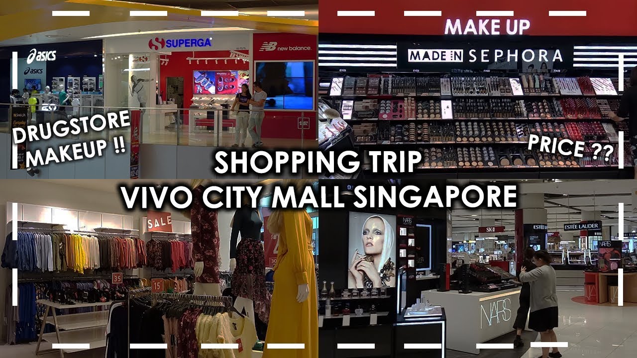 Makeup, Skincare & Fashion Shopping Trip @ Vivo City Mall Singapore | Vlog Tempat Belanja Lengkap