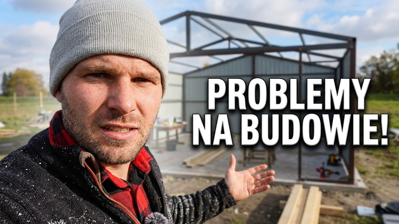 Zacząłem Budowę Garażu... i Nagle Wyszły problemy!