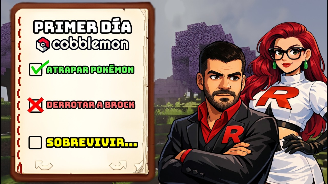 COBBLEMON Día  2 → Objetivo: SOBREVIVIR