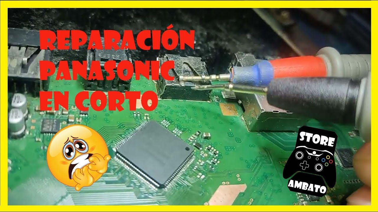 PS3 SLIM CORTO EN IC PANASONIC FALLO COMUN EN PS3