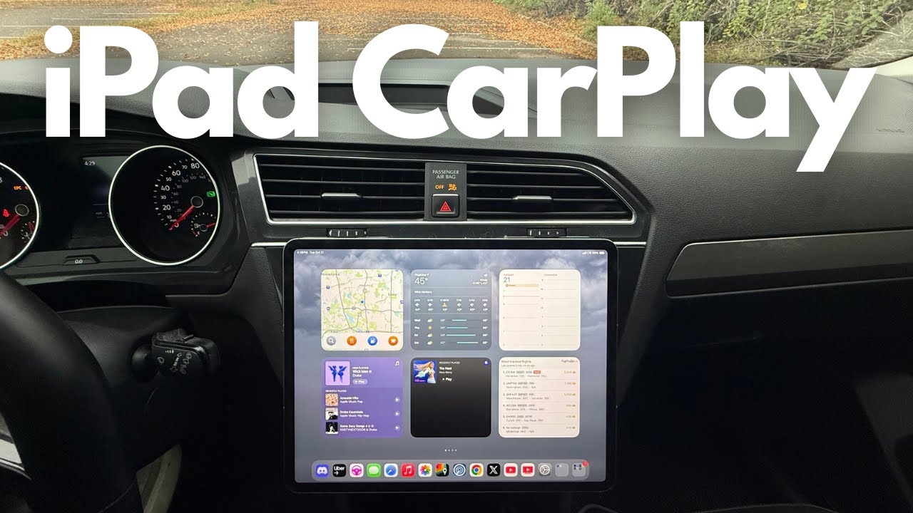 CarPlay для iPad? Вот как это легко сделать.
