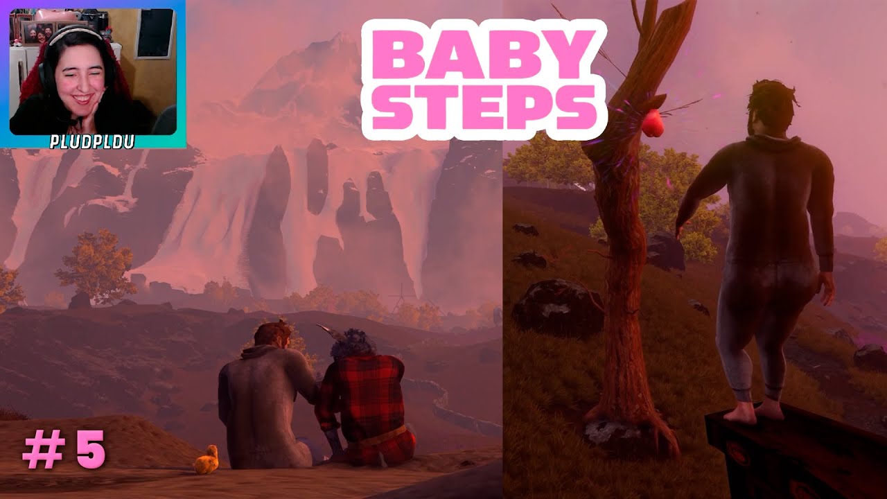 A pura FRUTA, sudor y l&aacute;grimas 🥲🐥 | BABY STEPS (Gameplay latino)