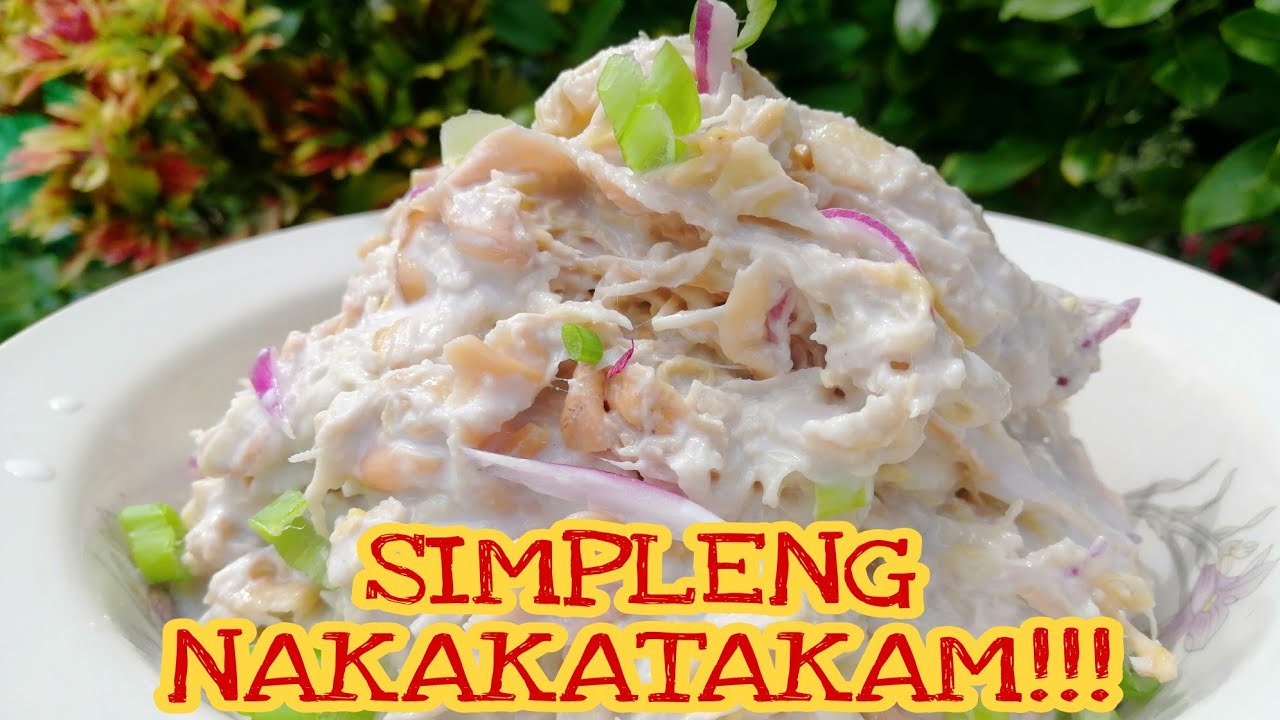 PUSO NG SAGING SALAD (madaling paraan ng pagluluto) |VL002