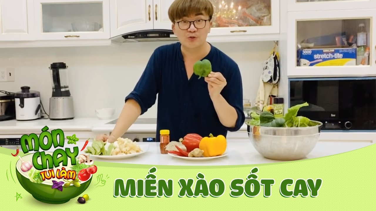MIẾN XÀO SỐT CAY, ngon ngất ngây | Món Chay Tui Làm