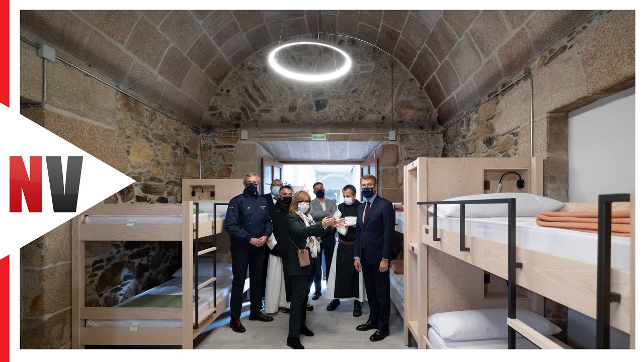 O novo albergue no Mosteiro de Santa María de Sobrado dos Monxes reforza a rede publica do camiño