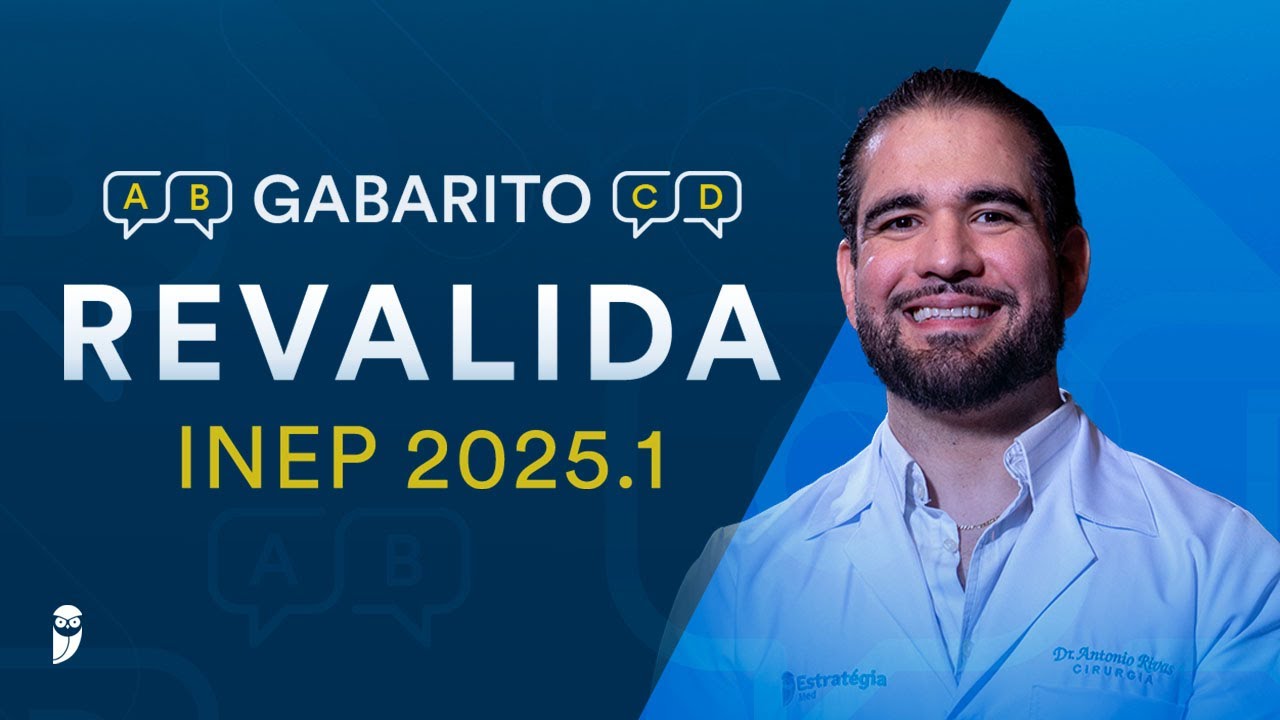 Gabarito e Correção Revalida INEP 2025.1