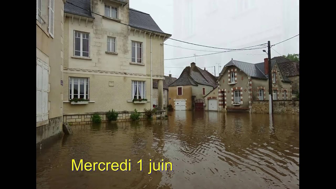 Inondations Bélâbre 2016
