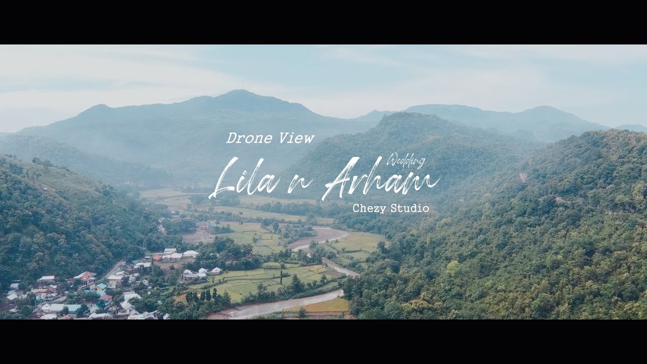 Wedding Cinematic - Drone View (DJI Mavic Mini) Lila & Arham Wedding by Chezy Studio Bima