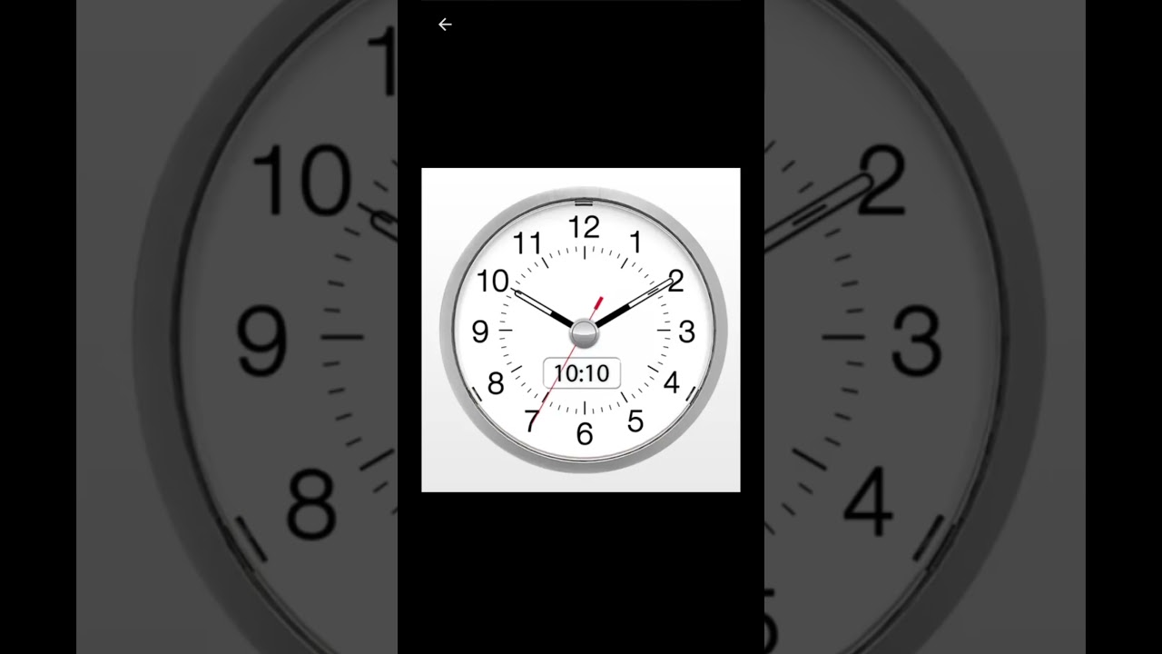 Secret clock for hide photos and videos #hiddenapps #techmobiletips #mobilesecrettricks #clock #tech