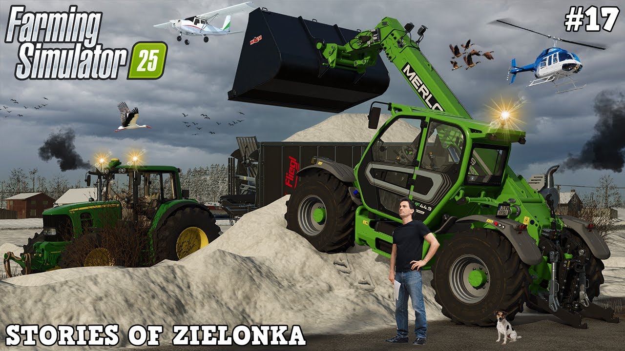 MOVING MOUNTAINS OF SNOW WITH NEW JOHN DEERE 7530! 🏔️😱🚜💨 | Zielonka | FS25 | Timelapse #17