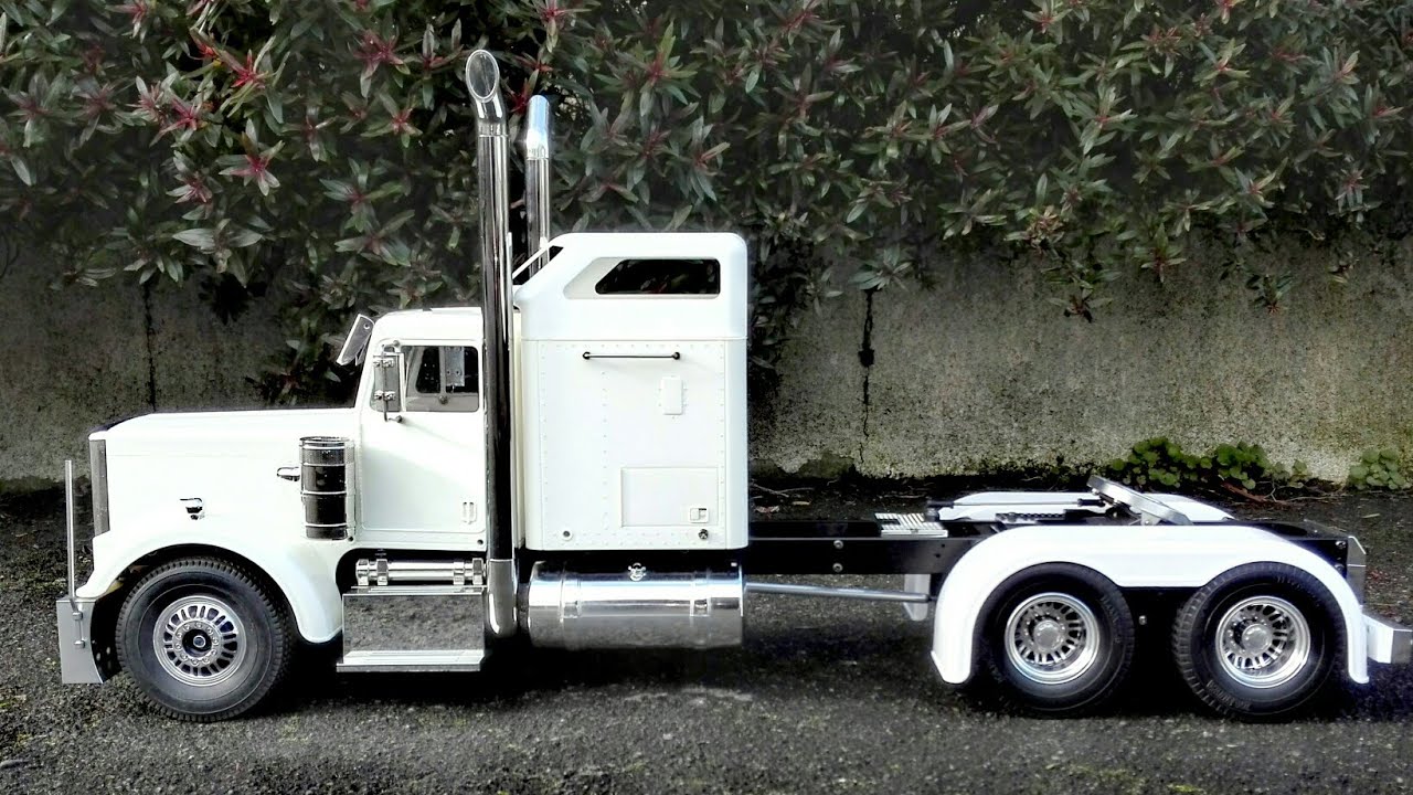 RC TRUCKS | KENWORTH BUNK ROOF AERODYNE by TRUESCALE RC | PIMP MY TAMIYA GRAND HAULER