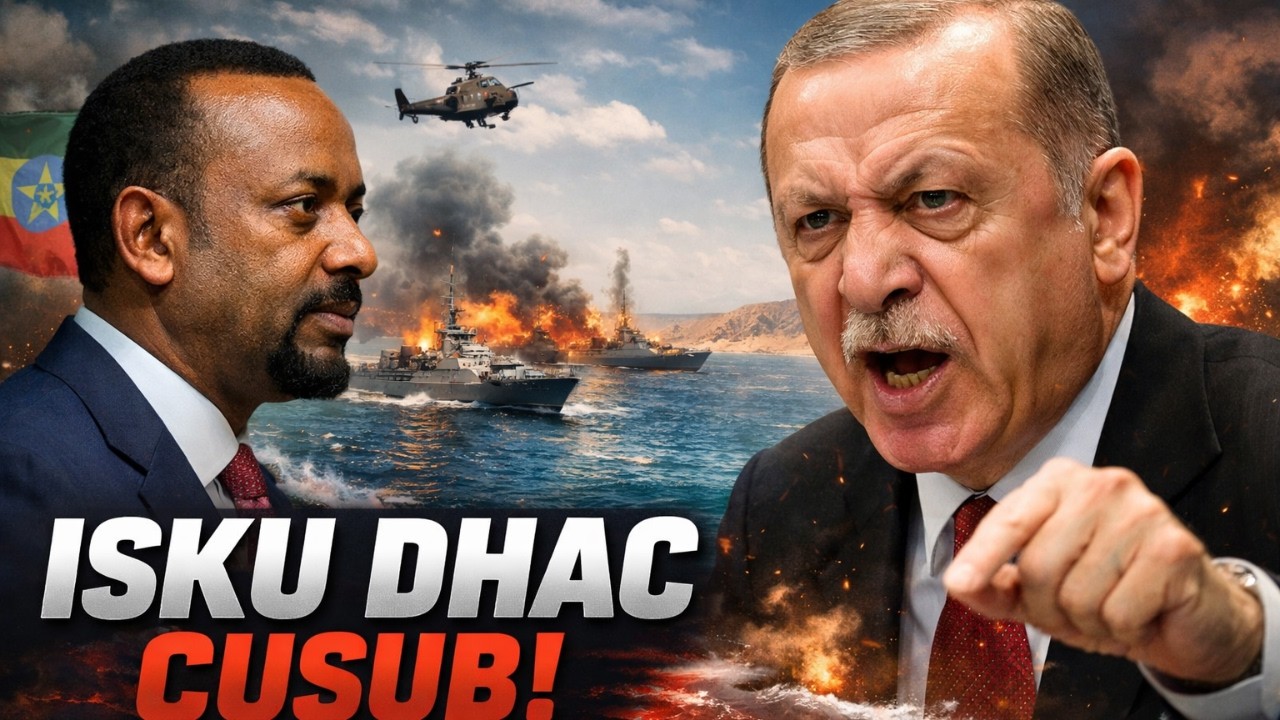 ITOOBIYA OO BAD RABTA, ERDOGAN OO YIRI MAYA SOMALIYA MEEL KALE