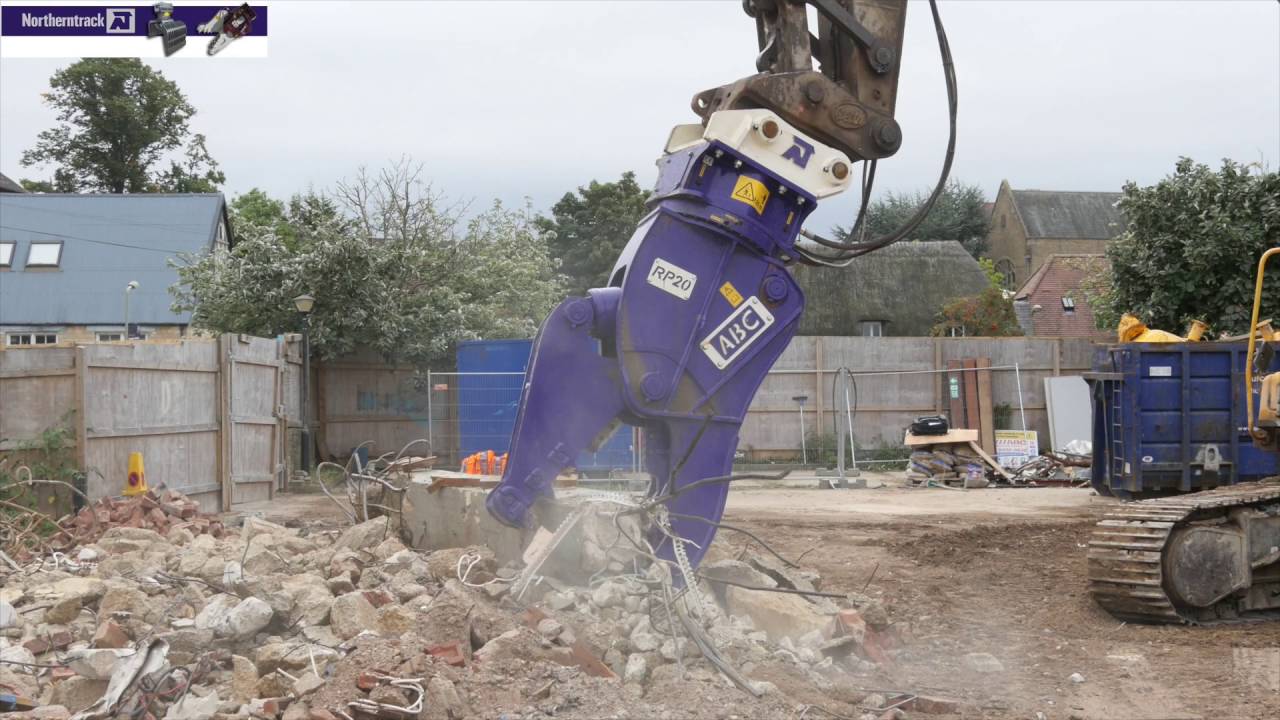 FC25 & RP20 Hydraulic Concrete Pulverizers