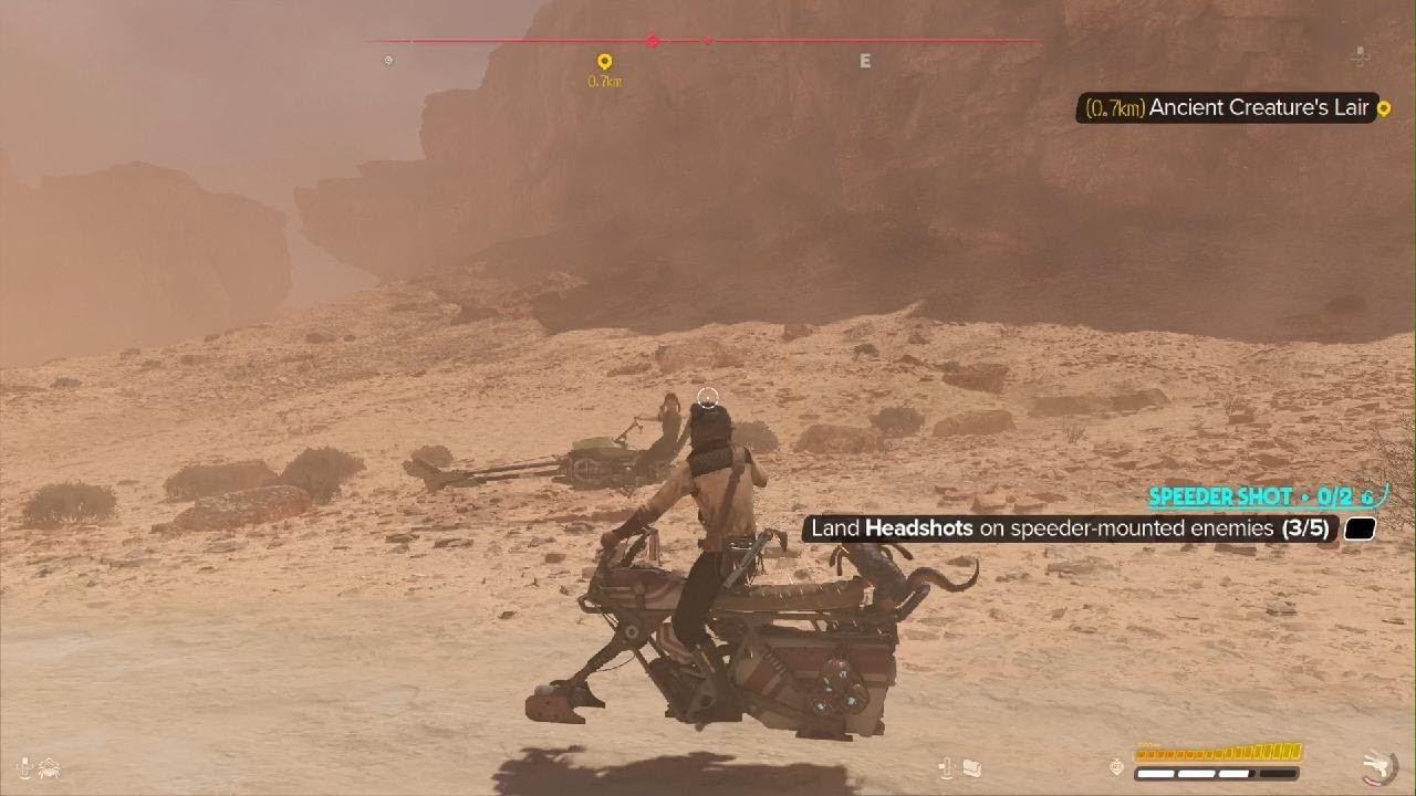 Star Wars Outlaws Speeder Shot 