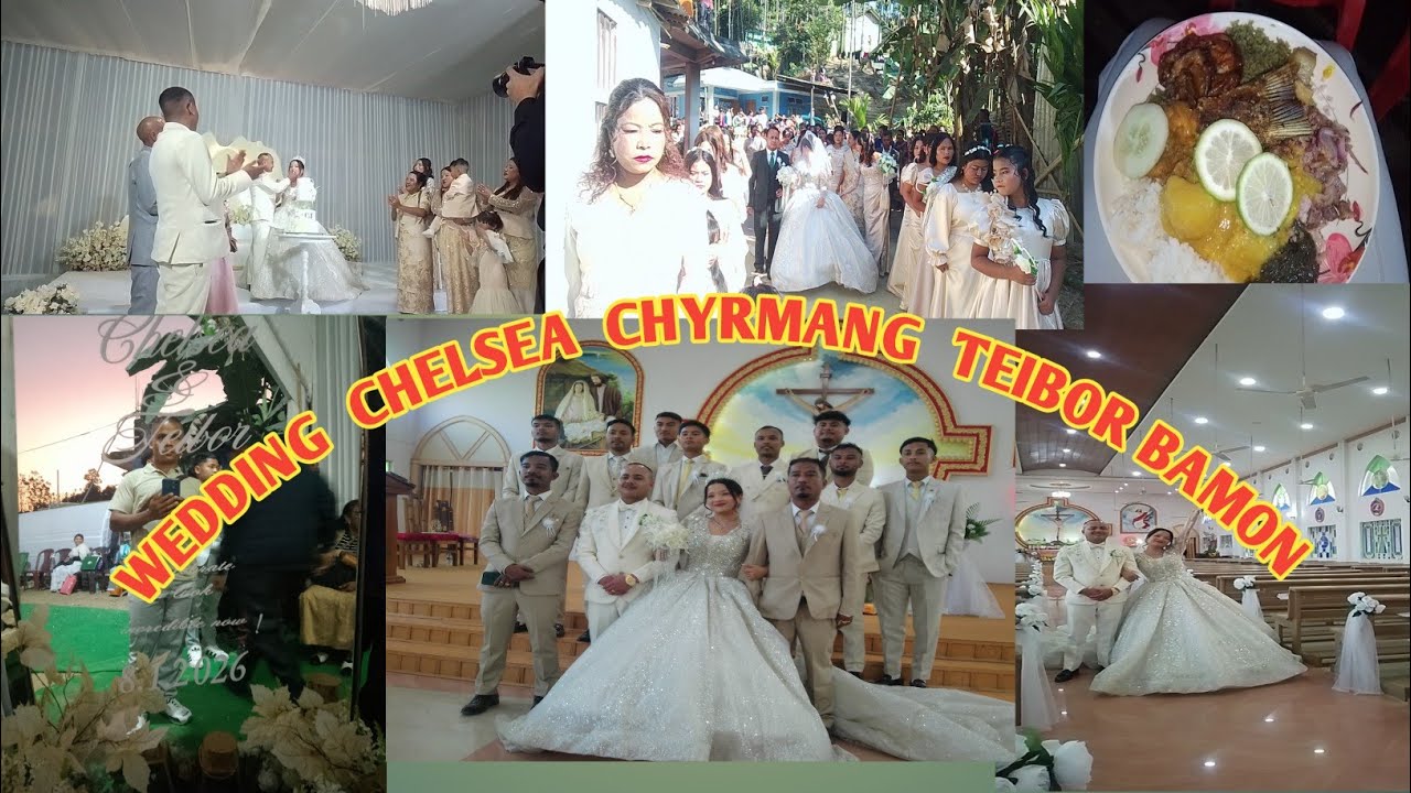 SHONGSHIT KA WEDDING CHELSEA CHYRMANG BAD U TEIBORLANG BAMON 8/1/26 UMKIANG PARISH 