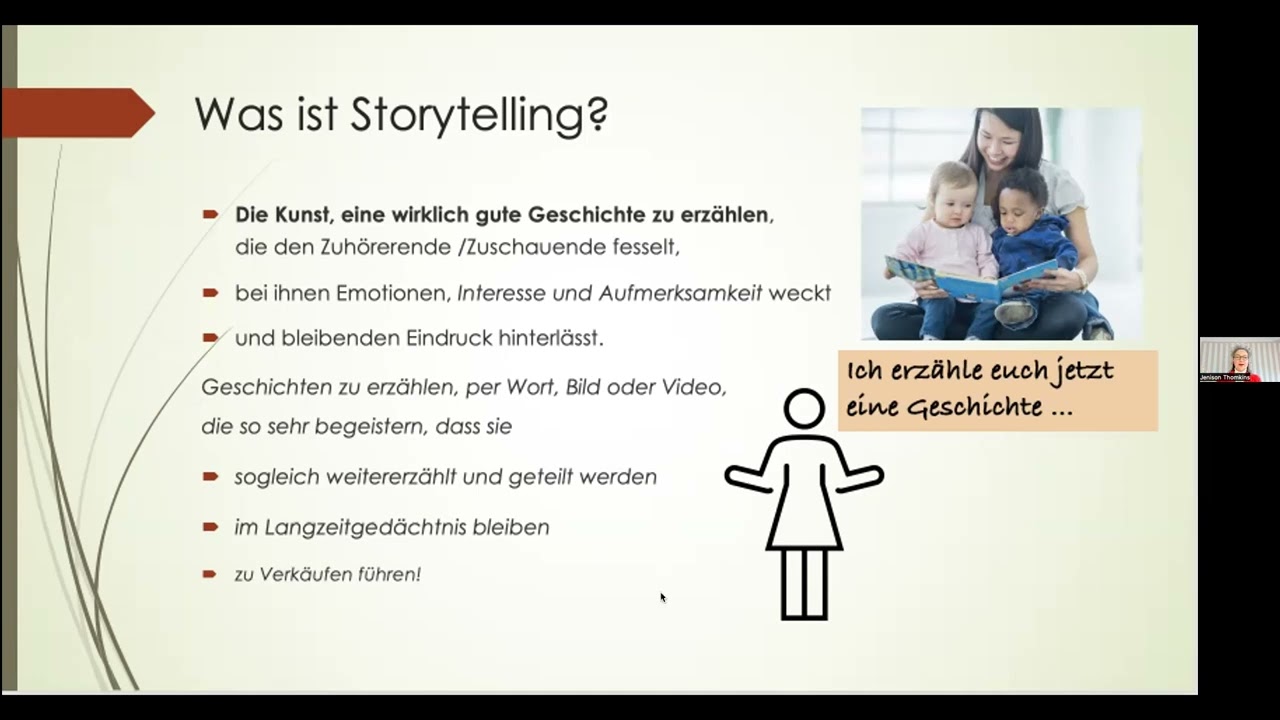 Storytelling - Werbe mit deiner eigenen Geschichte!