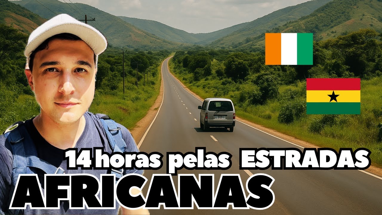 De COSTA do MARFIM até GANA: 14 HORAS nas ESTRADAS AFRICANAS | COSTA DO MARFIM 04 | GANA 01