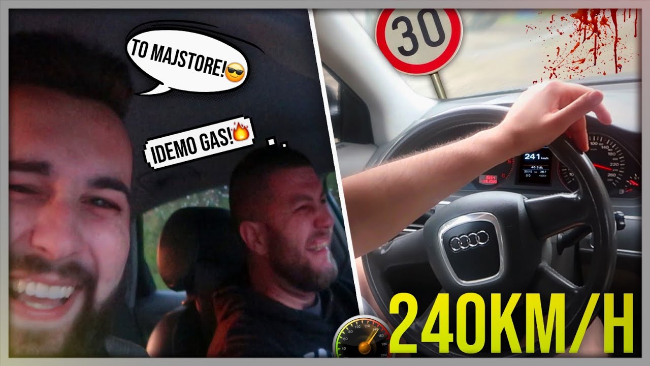PRVI PUT VOZIM AMIROV AUDI!!