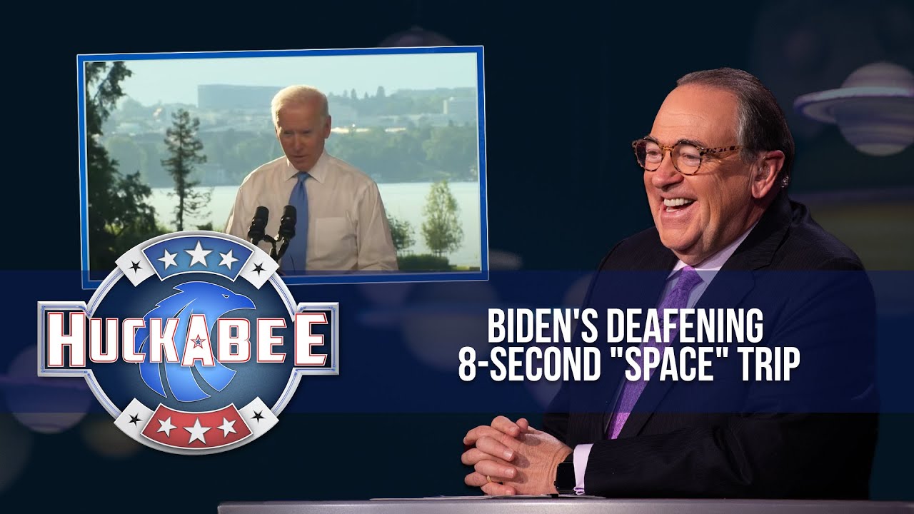 Bidens verst&ouml;render ACHT SEKUNDEN langer &bdquo;Weltraumtrip&ldquo; | LIVE mit Mike | Huckabee