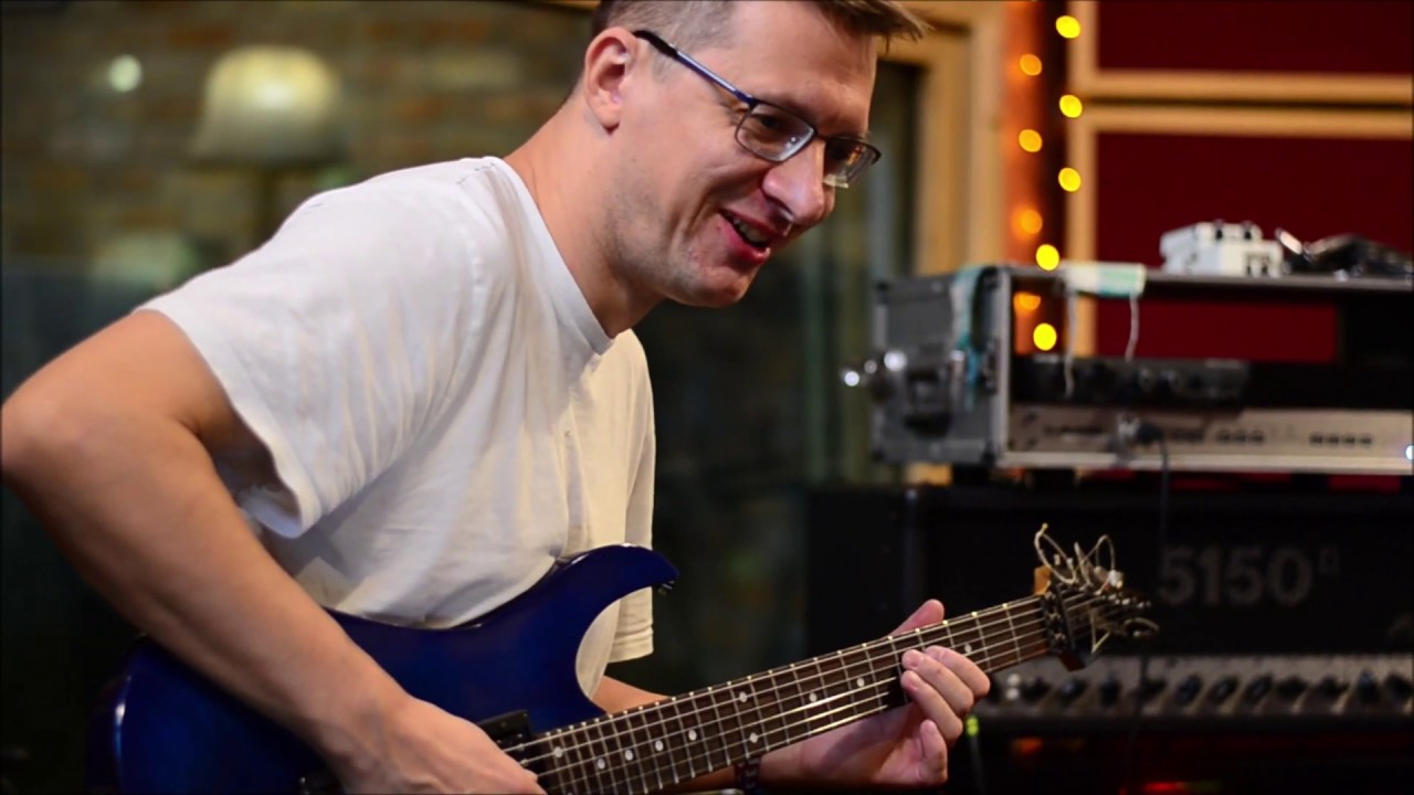 Nutshell w Perlazza Studio. Rejestracja gitar styczneń 2020.