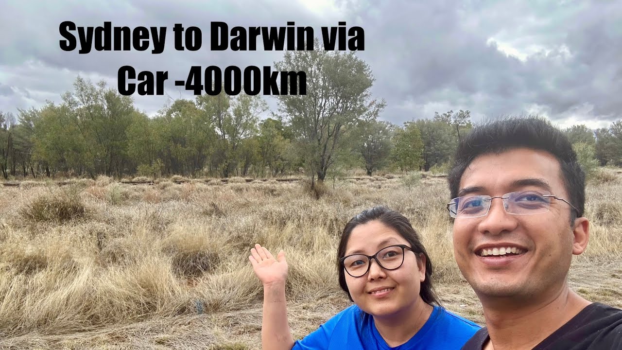 Sydney To Darwin🚖 -4000km  by ToyotaCorolla |Canberra, Bourke, Longreach, Mt.Isa , Renner Springs