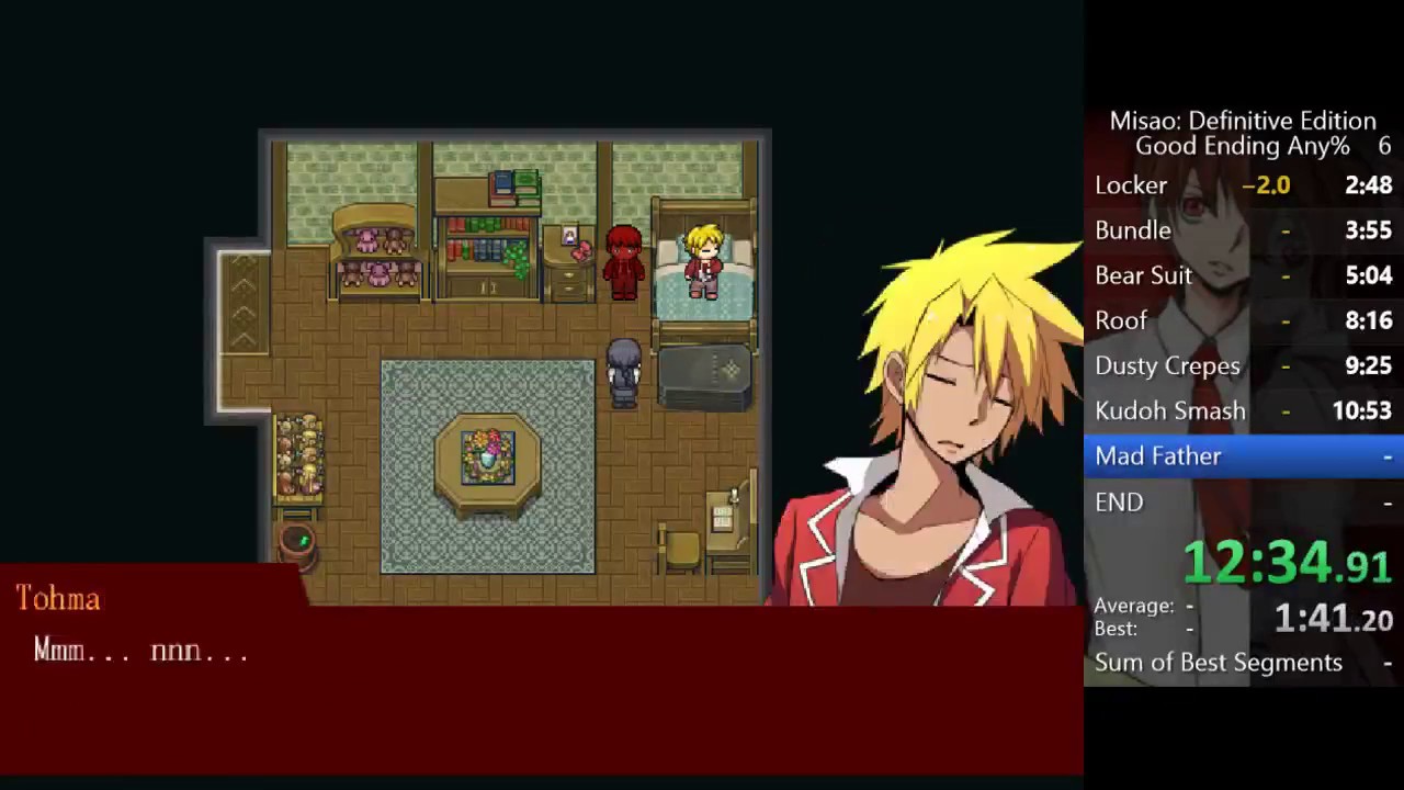 Misao Definitive Edition Good Ending Any% M Speedrun: 20:13