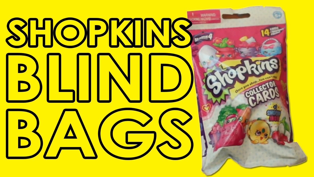 Shopkins Blind Bags - Collector Cards Season 4 - Collectible Cards - Kids World